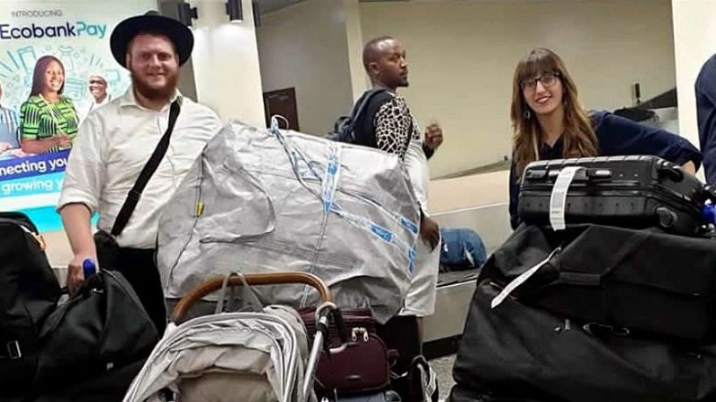 Rabbi Chaim n’umufasha we Dina Bar Sella bageze i Kigali baje gufungura ingoro