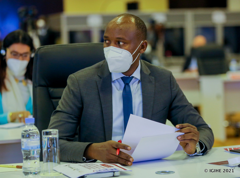Umuyobozi w'Ikigo cy'Igihugu Gishinzwe Ubuzima (RBC), Dr Sabin Nsanzimana