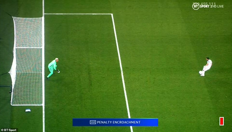 VAR yagaragaje ko Navas yakuyemo penaliti nyuma yo kuva mu murongo hataraterwa umupira