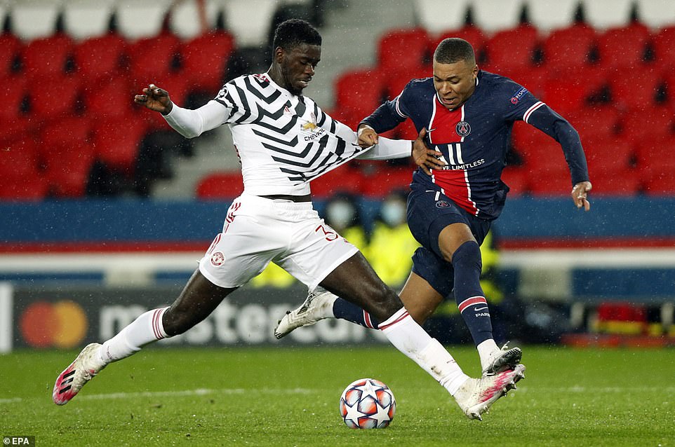 Kylian Mbappé ahanganye na Axel Tuanzebe