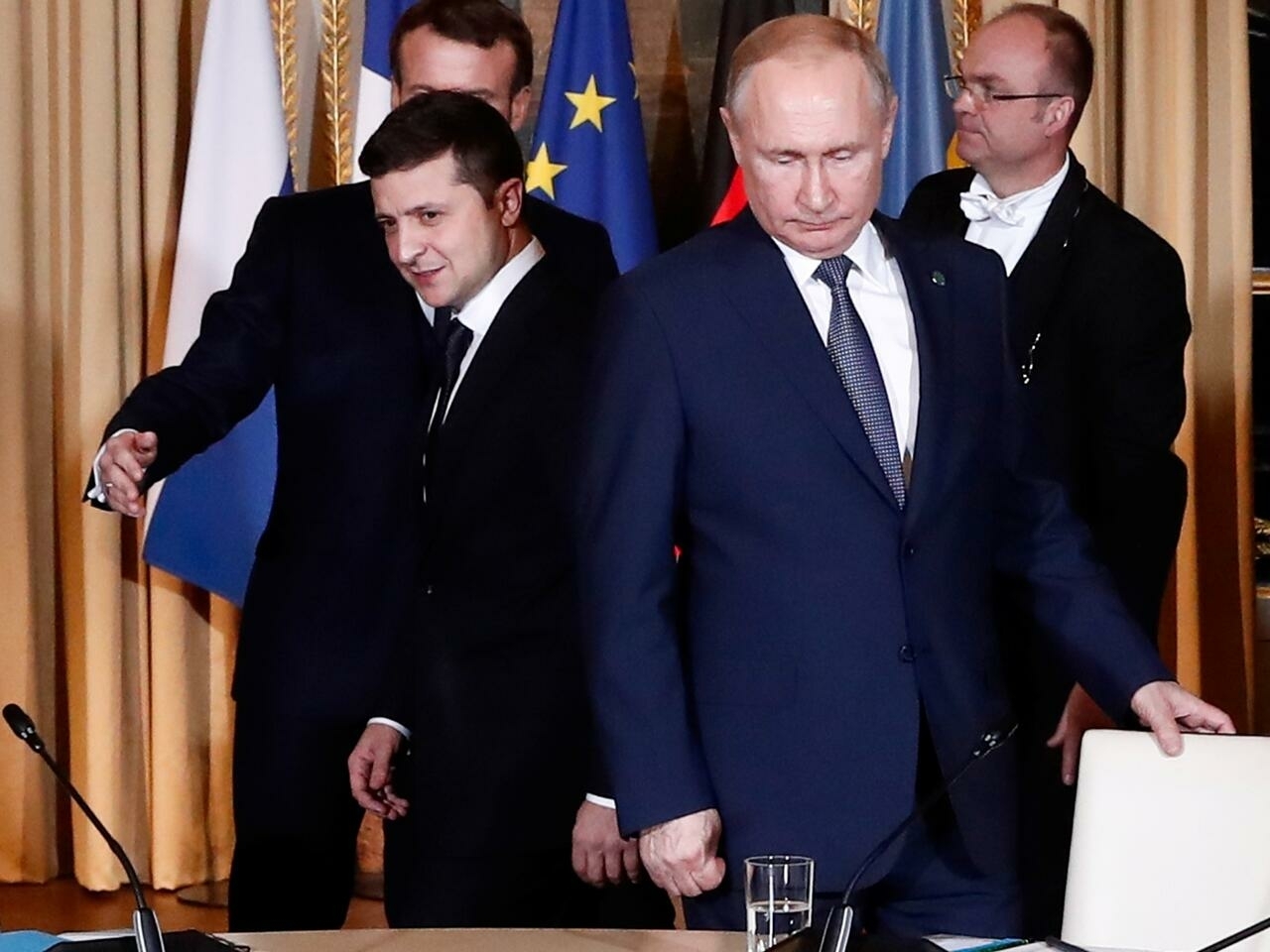 Zelenskyy na Putin ni abagabo babiri bamaze igihe barebana ay'ingwe