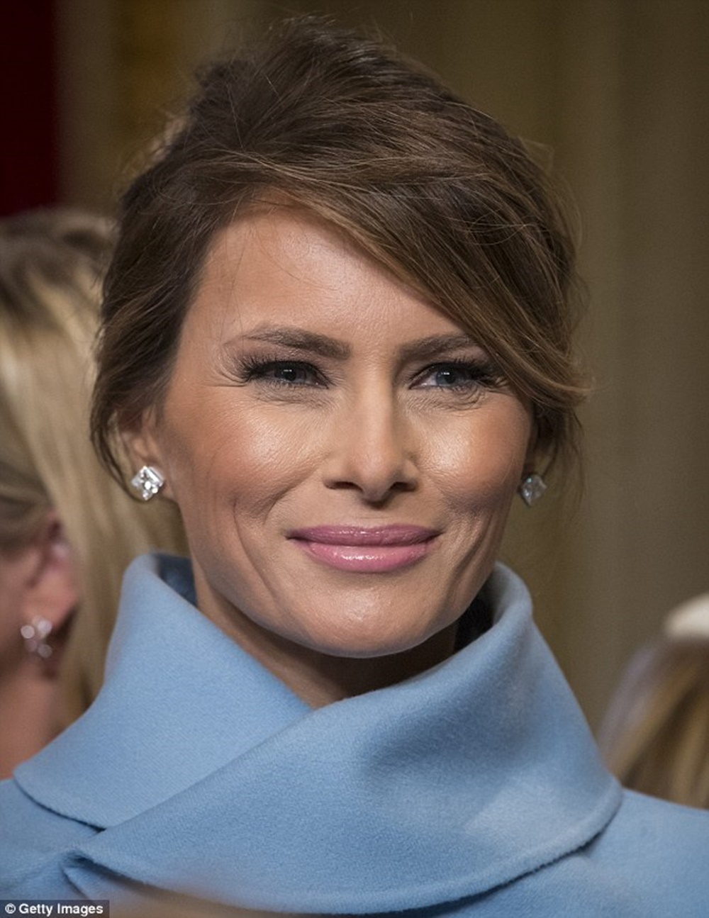 Melania Trump, umugore wa Donald Trump yakuze yerekana imideli
