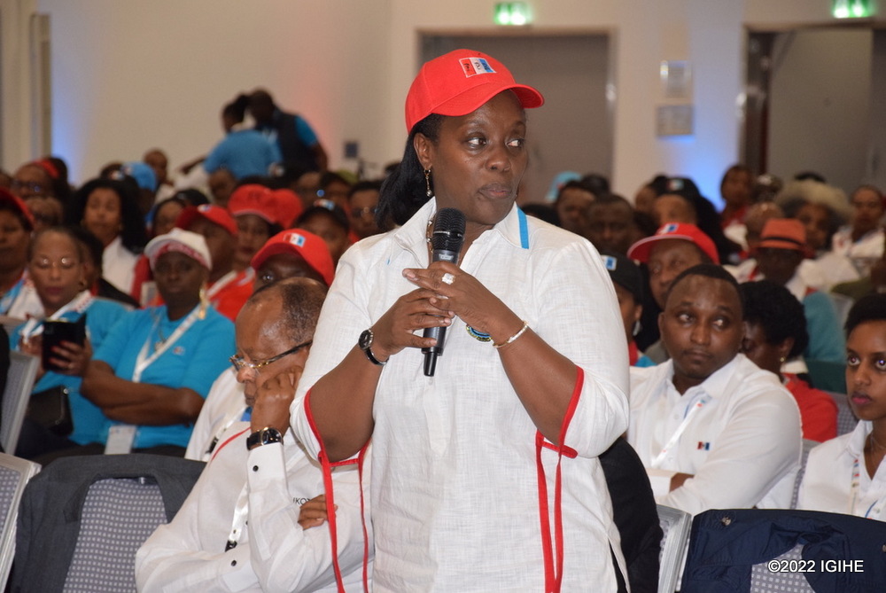 Amb. Dr Diane Gashumba atanga ibitekerezo