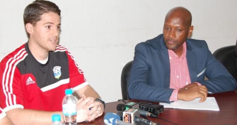 Umutoza McKinstry na Perezida wa Ferwafa