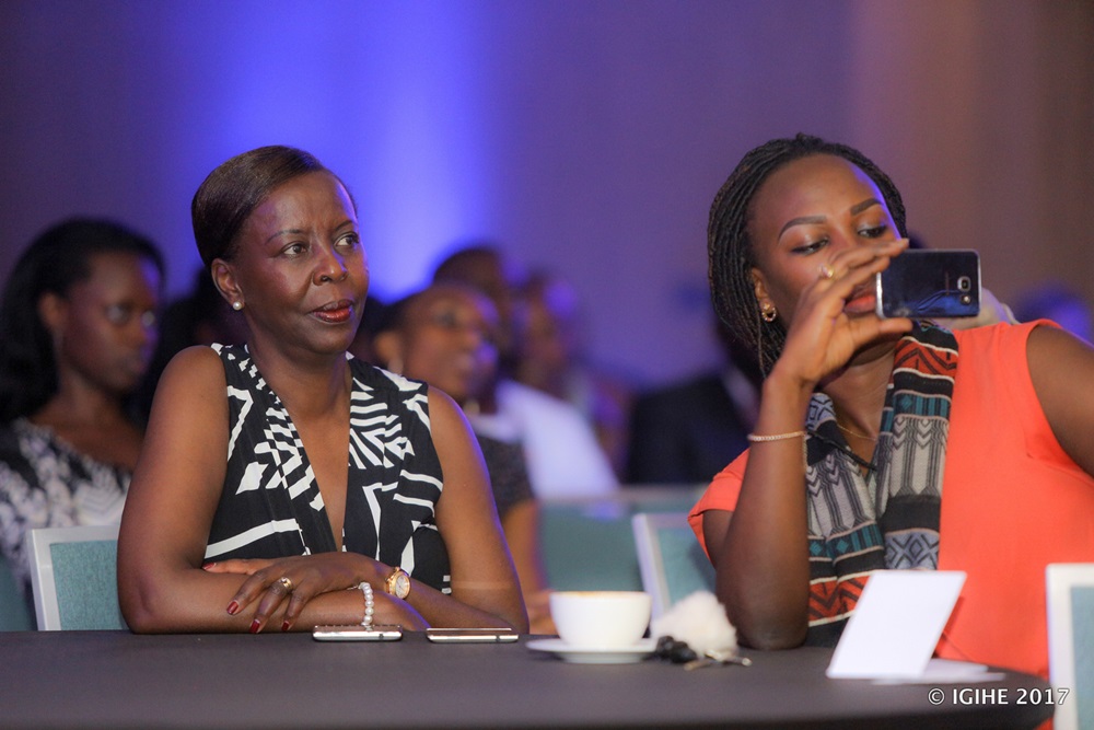 Minisitiri Mushikiwabo ari mu bitabiriye iki gitaramo cy'uburyohe