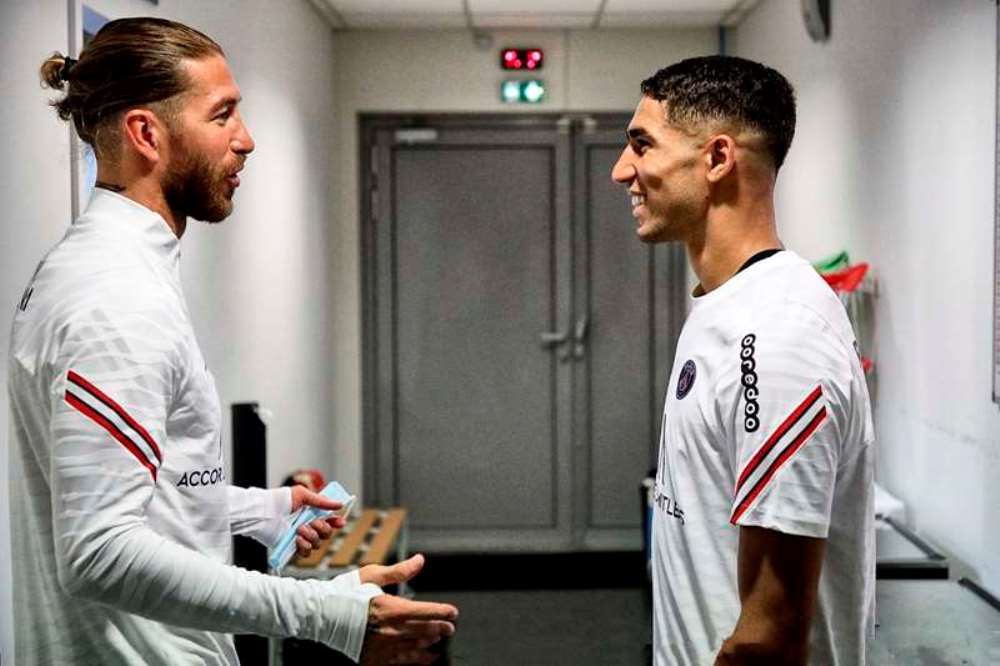 Ramos na Hakimi bahuriye muri PSG nyuma yo gukinana muri Real Madrid