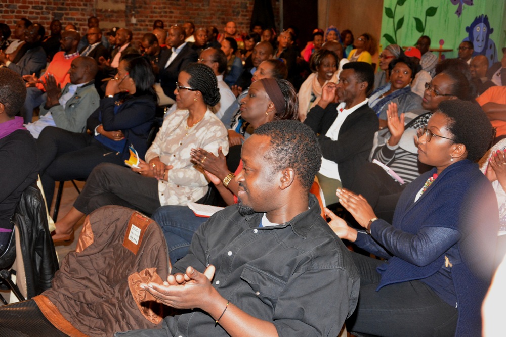 Abanyamuryango bitabiriye uyu muhuro bari bafite akanyamuneza ku maso