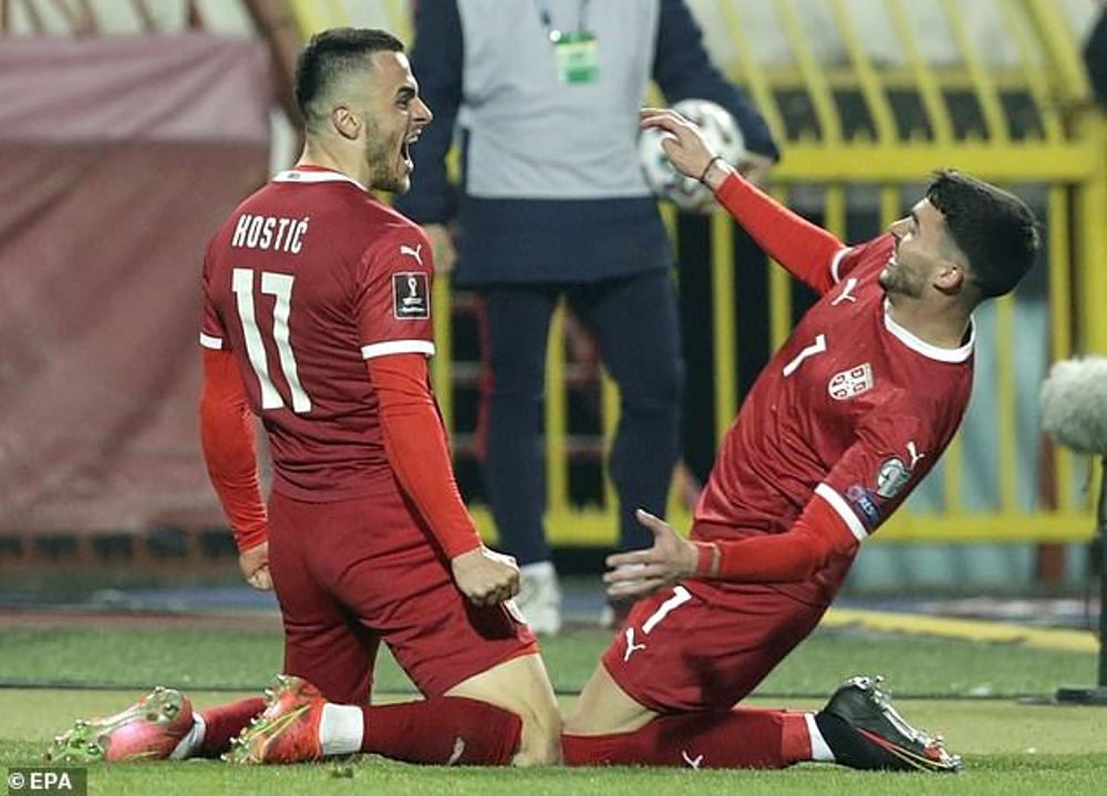 Filip Kostić yishyuriye Serbia ku munota wa 60