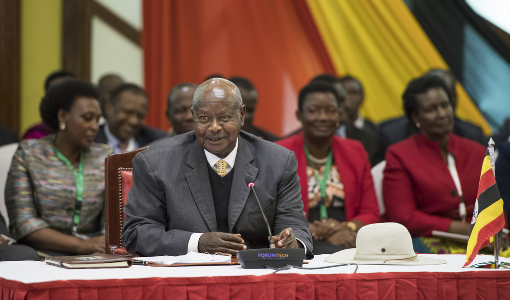 Perezida Yoweri Kaguta Museveni wa Uganda