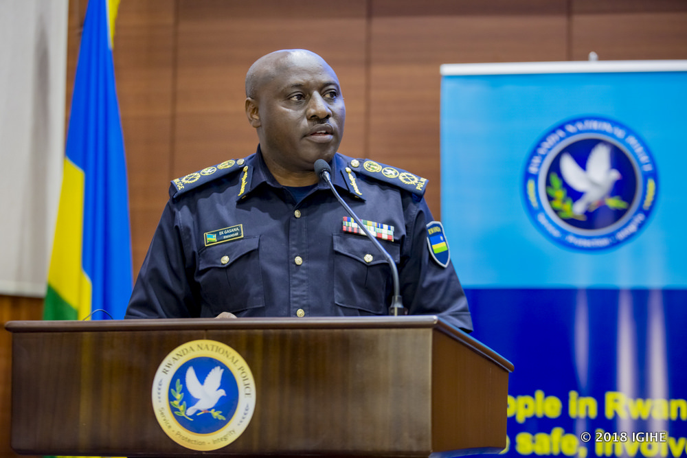 Komiseri Mukuru wa Polisi, IGP Gasana Emmanuel