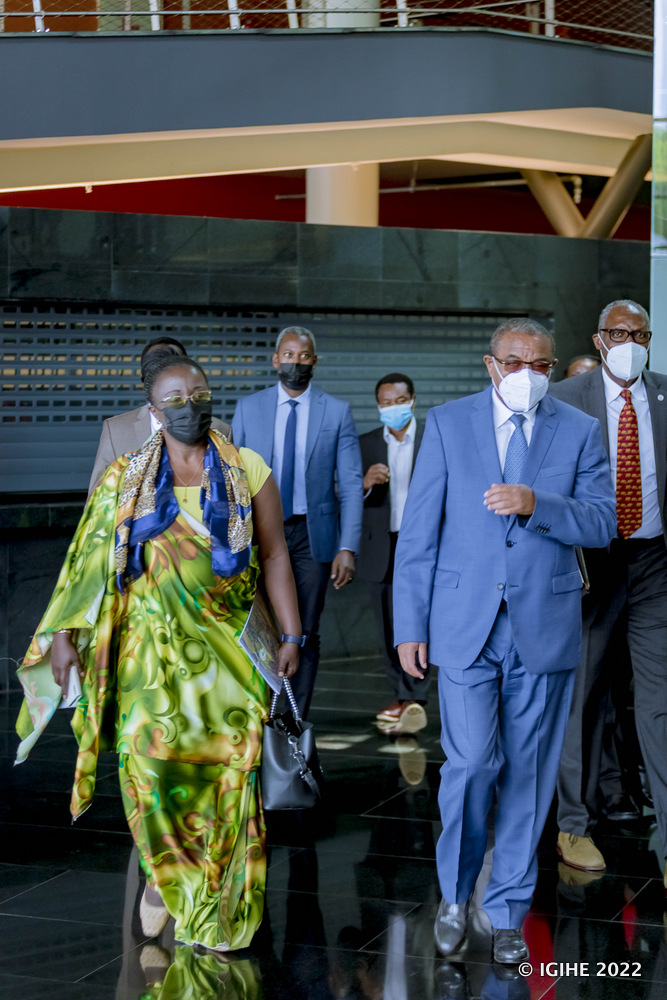 Hailemariam yagizwe ambasaderi wa gahunda yo kubungabunga icyanya gikomye muri Afurika