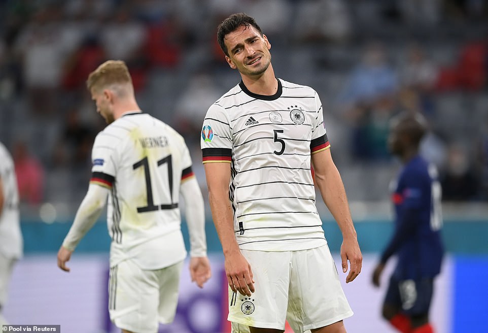 Mats Hummels ubwo yari amaze kwitsinda igitego