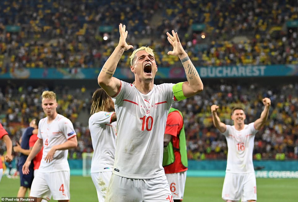 Byari ibyishimo kuri Kapiteni w'u Busuwisi, Granit Xhaka