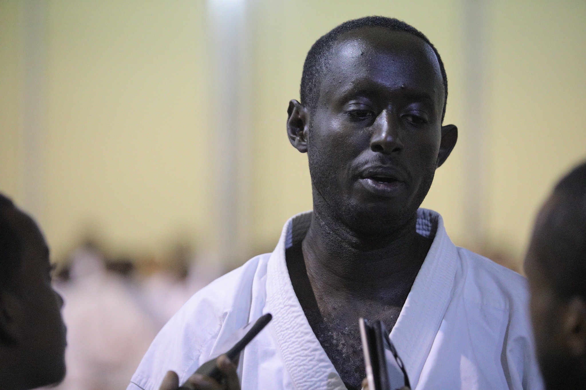 Umuyobozi wa Siporo muri Minispoc, Rurangayire Guy ni na we uyobora JKA Rwanda yateguye aya mahugurwa ari kuba ku nshuro ya gatatu