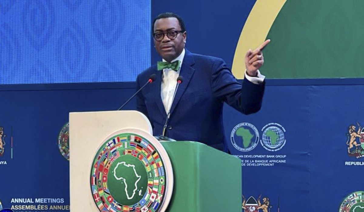 Umuyobozi wa BAD Akinwumi Adesina yavuze ko imishinga y'urubyiruko ikwiye guhabwa amafaranga