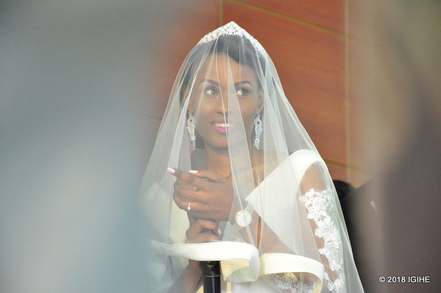 Miss Muhikira Irene ku munsi w'ubukwe bwe