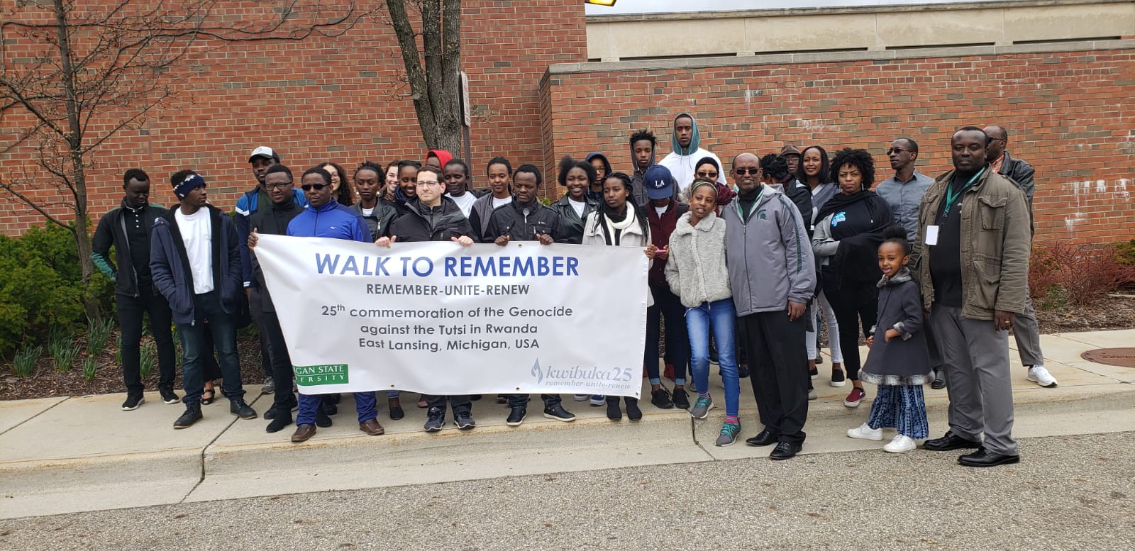 Igikorwa cyo kwibuka ku nshuro ya 25 Jenoside yakorewe Abatutsi muri Michigan cyatangijwe n'urugendo rwo kwibuka