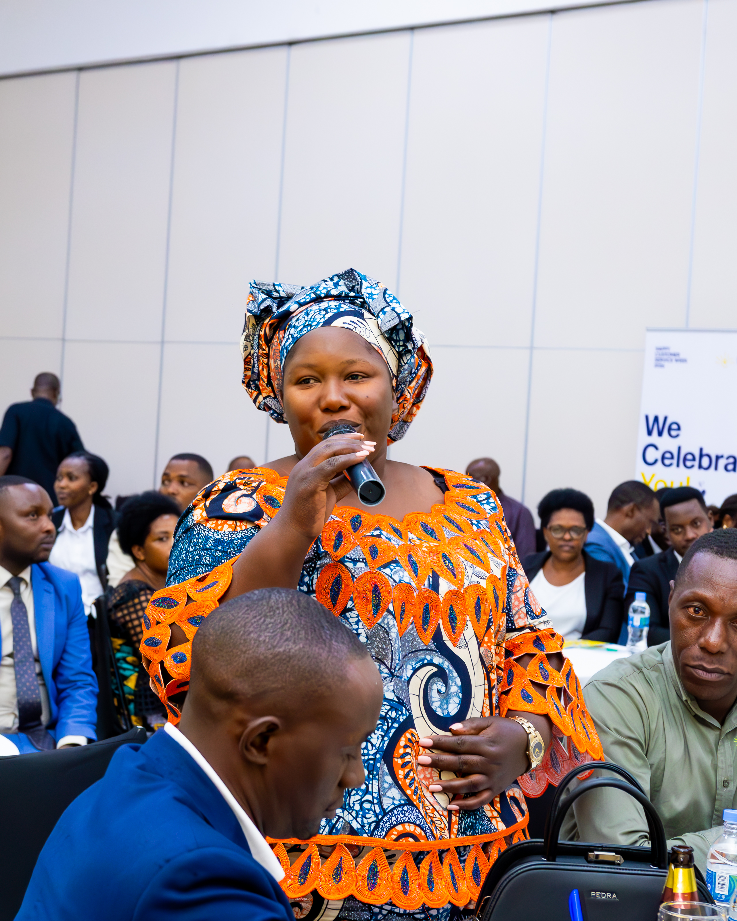 Byukusenge Clémentine yavuze ko hamwe na Copedu Plc yateye imbere kuko ubu ashobora gufata miliyoni 100 Frw akazishyura neza