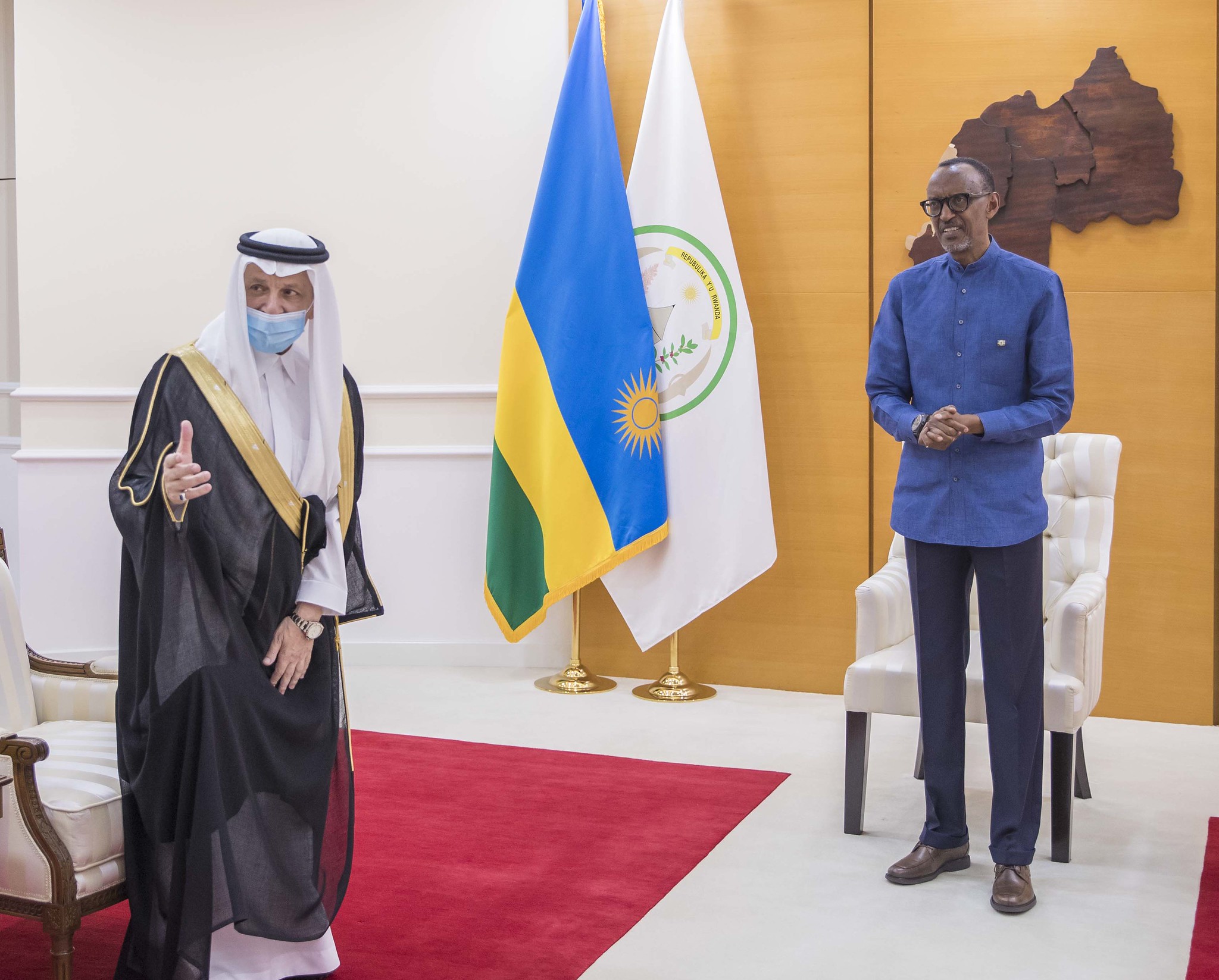 Minisitiri Kattan yagiranye ibiganiro na Perezida Paul Kagame
