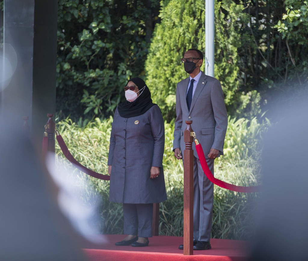 Samia Suluhu Hassan ni umwe mu bakuru b'ibihugu u Rwanda rwakiriye muri uyu mwaka