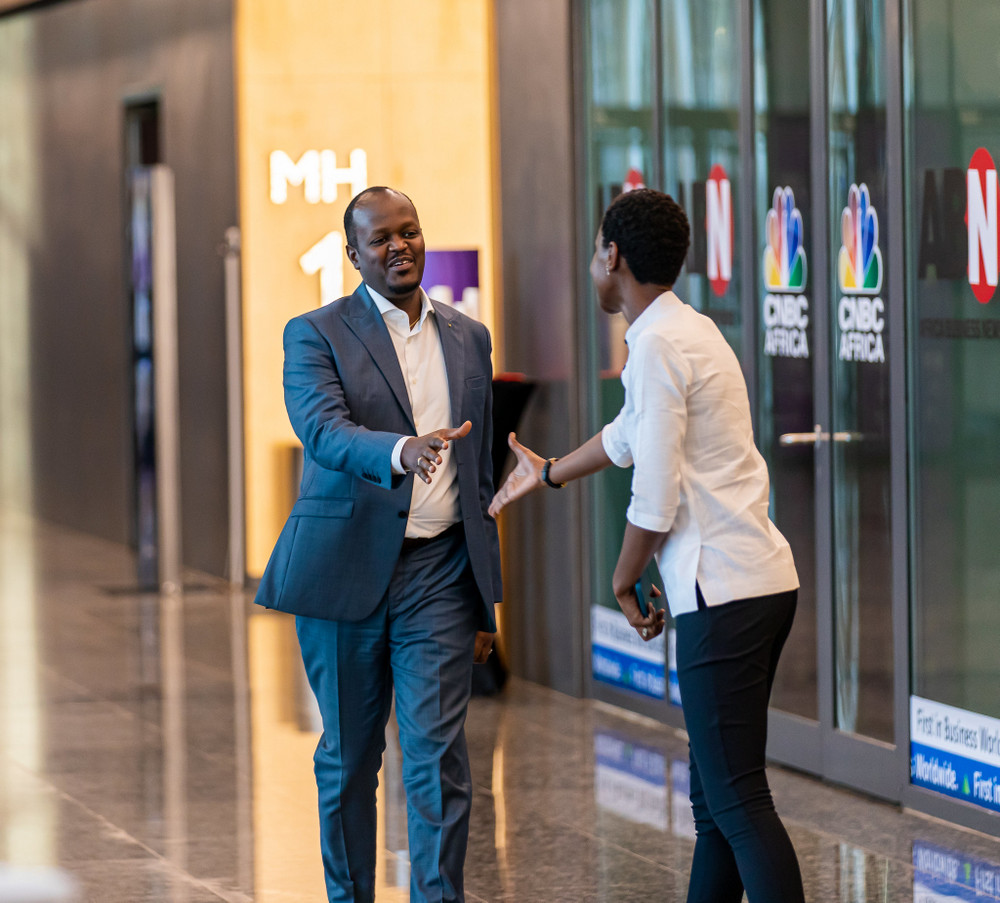 Umuyobozi Mukuru w’Urugaga rw’Abavoka, Me Nkundabarashi Moïse mu bitabiriye umuhango wo kwishimira ibyo KIFC yagezeho mu 2023
