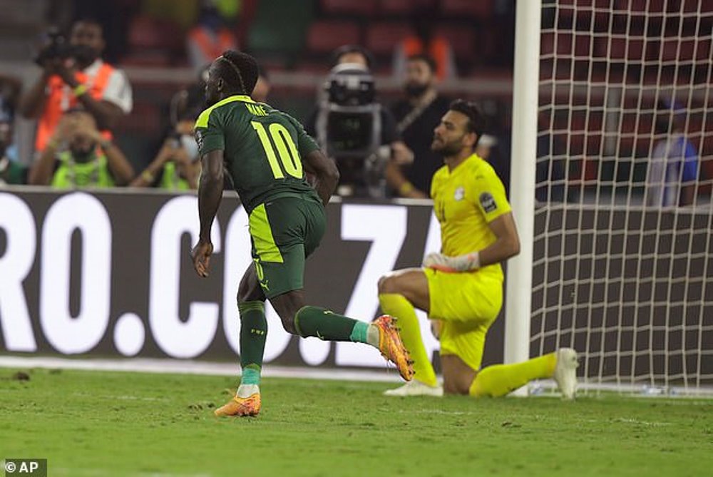 Gabaski ntiyabashije gukuramo penaliti ya nyuma yatewe na Sadio Mané