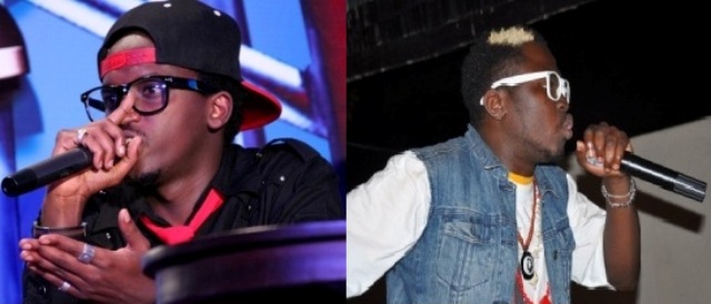 Ibisumizi: Riderman (ibumoso) na AmaG The Black (iburyo) nta kibazo bafitanye
