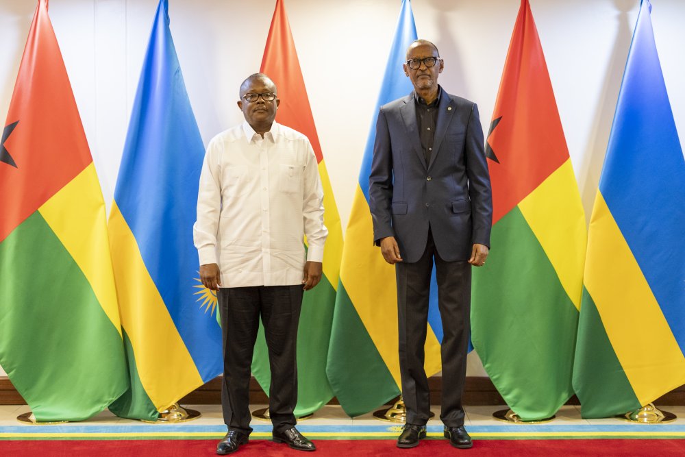Perezida Embaló yaherukaga mu Rwanda muri Mata 2025