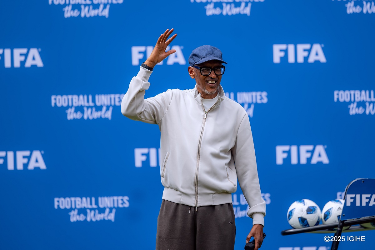 Perezida Kagame yavuze ku musanzu wa FIFA Forward mu Rwanda