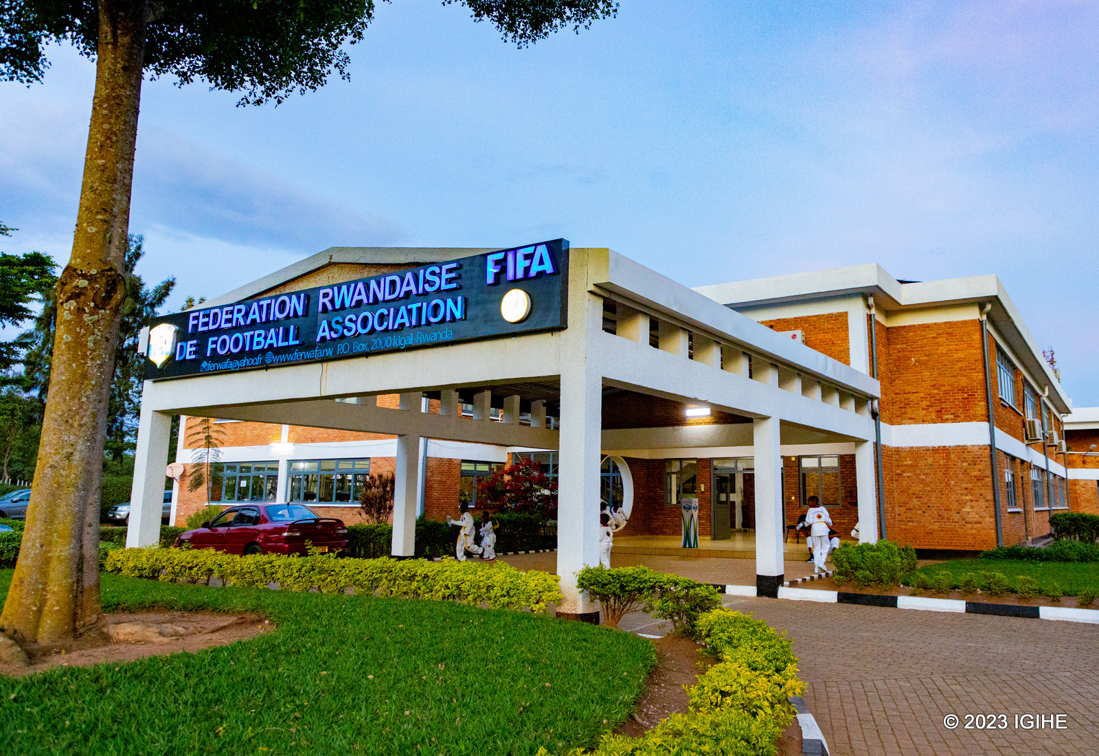 Iki ni cyo cyicaro cy'Ishyirahamwe ry'Umupira w'Amaguru mu Rwanda, FERWAFA