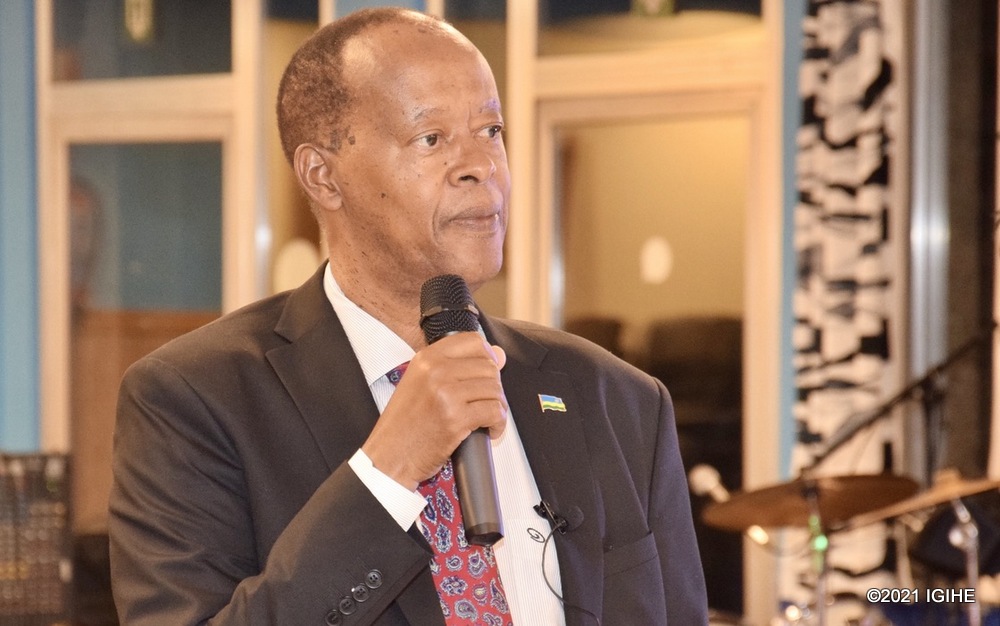 Amb. Sebashongore Rugambwa Dieudonné avuga ijambo