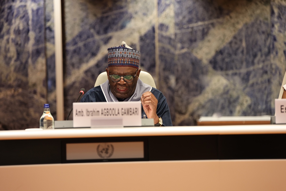 Ambasaderi Gambari wo muri Nigeria afite ubunararibonye mu mibanire mpuzamahanga no mu kubungabunga amahoro