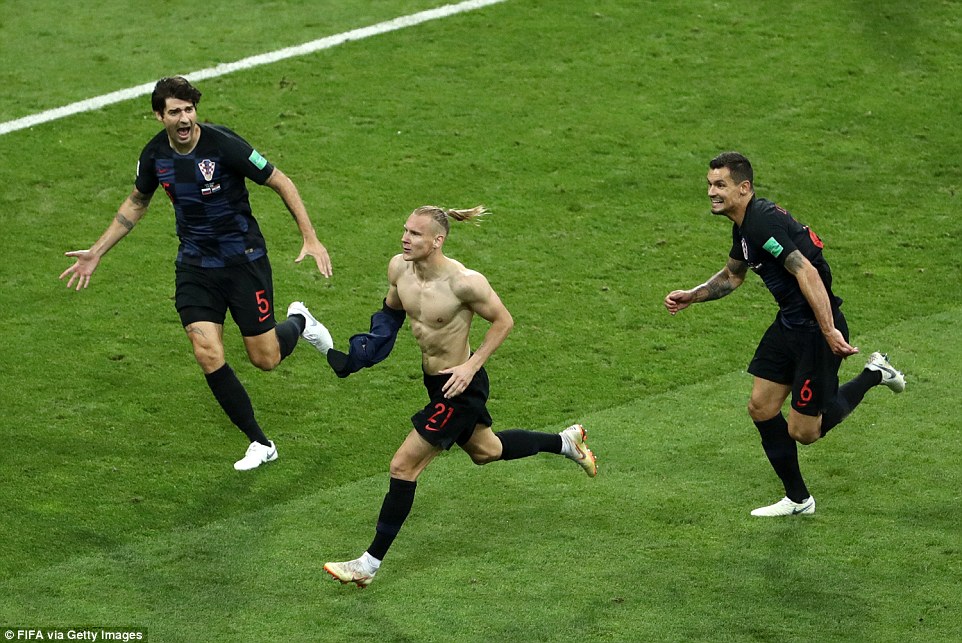 Domagoj Vida atsindira Croatia igitego cya kabiri mu minota y'inyongera