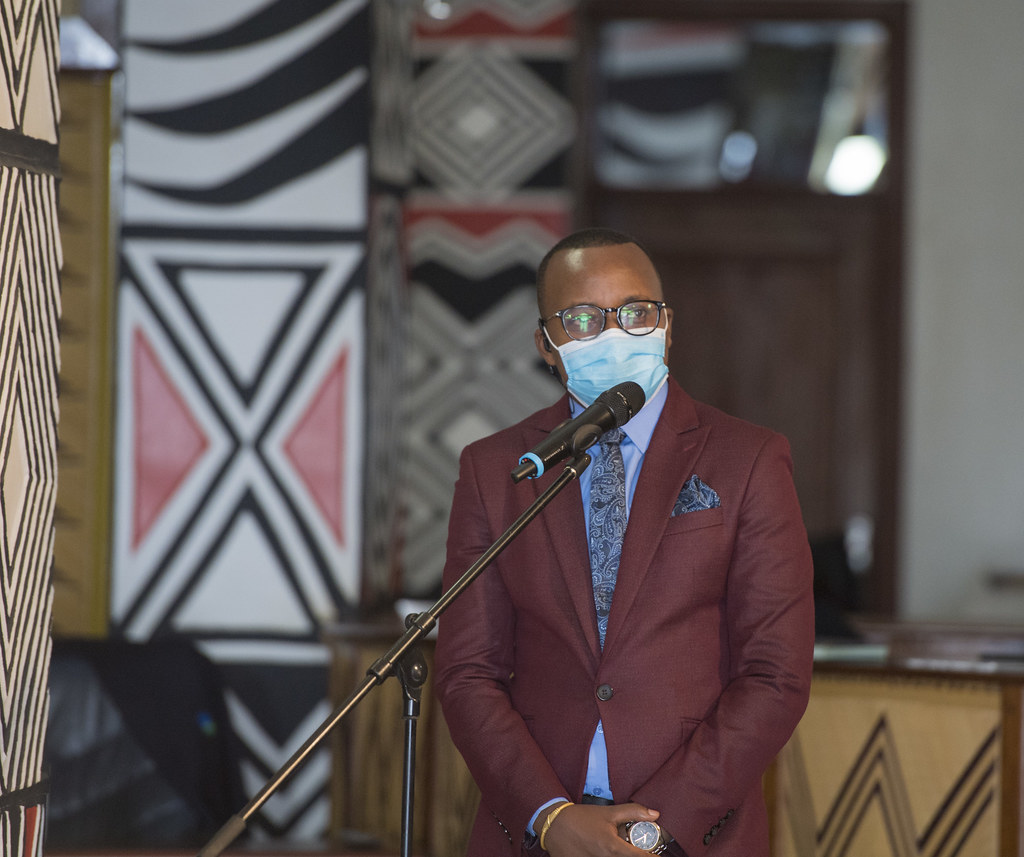 Robert Mckenna Cyubahiro niwe wari uyoboye iki kiganiro