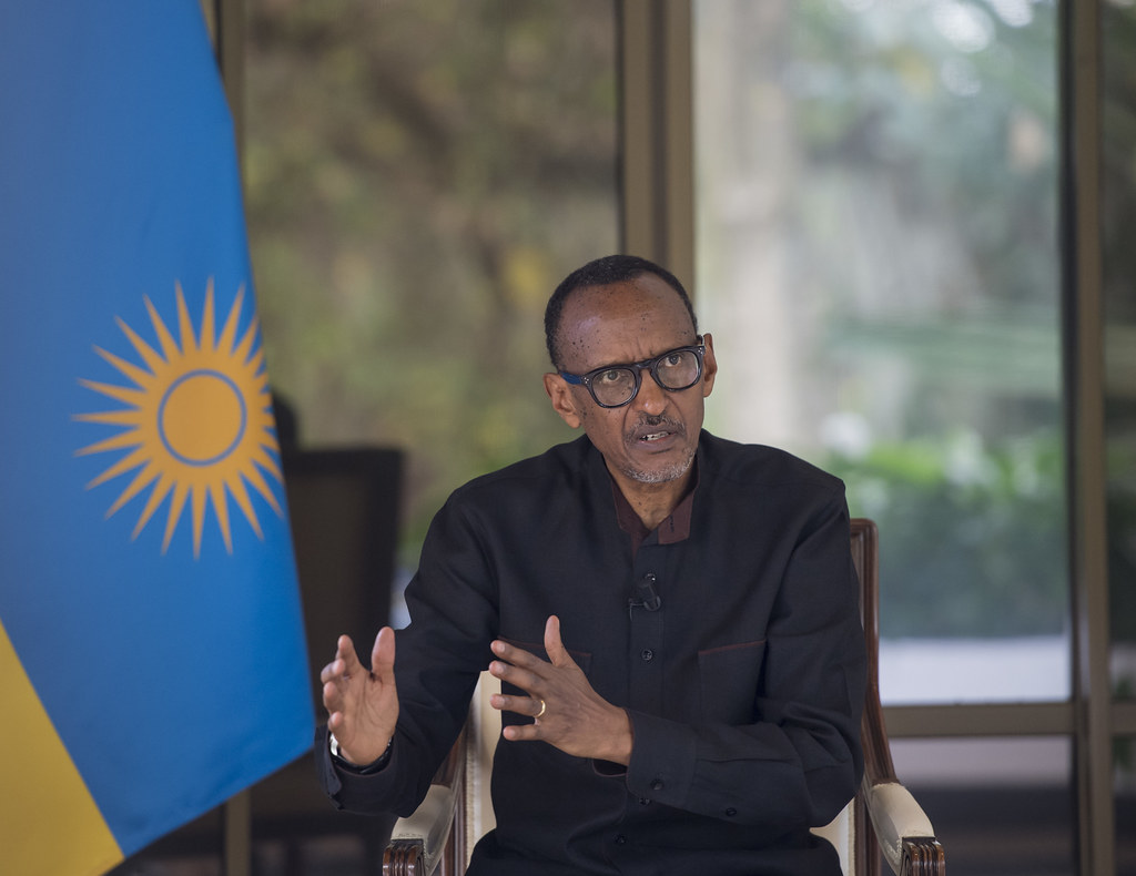 Perezida Kagame yavuze ko ibibazo bivugwa muri Rayon Sports bikurikiranwa na Minisitiri Munyangaju Aurore Mimosa kandi yizera ko byabonewe igisubizo