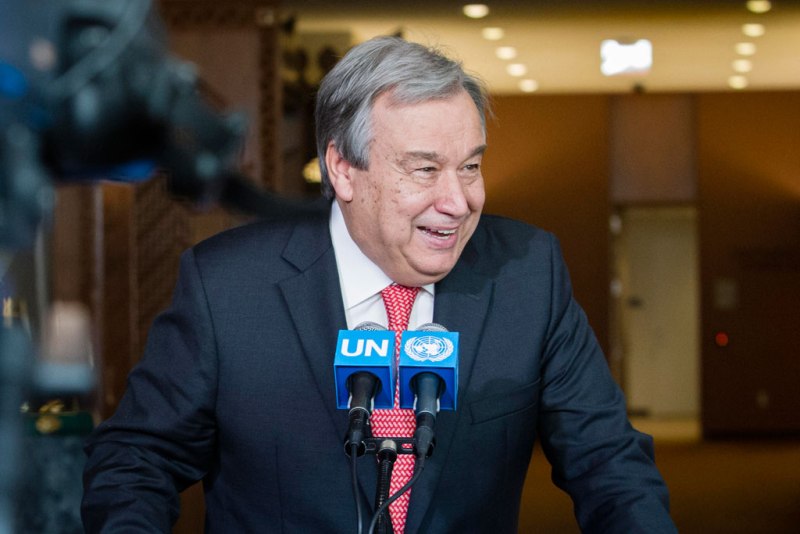 António Guterres byemejwe ko azasimbura Ban Ki-moon kuya 1 Mutarama 2017