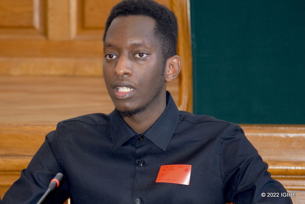 Sugira Jules Urban yavuze umuvugo muri uyu muhango
