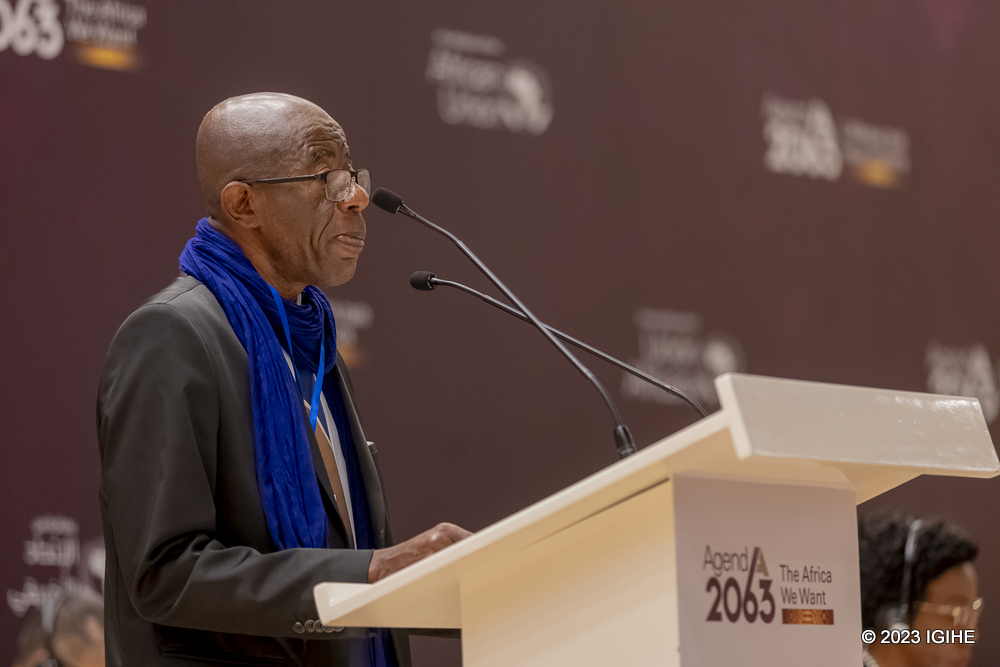 Ushinzwe Ishyirwa mu Bikorwa ry’Amavugurura muri AU, Prof. Pièrre Moukoko Mbonjo