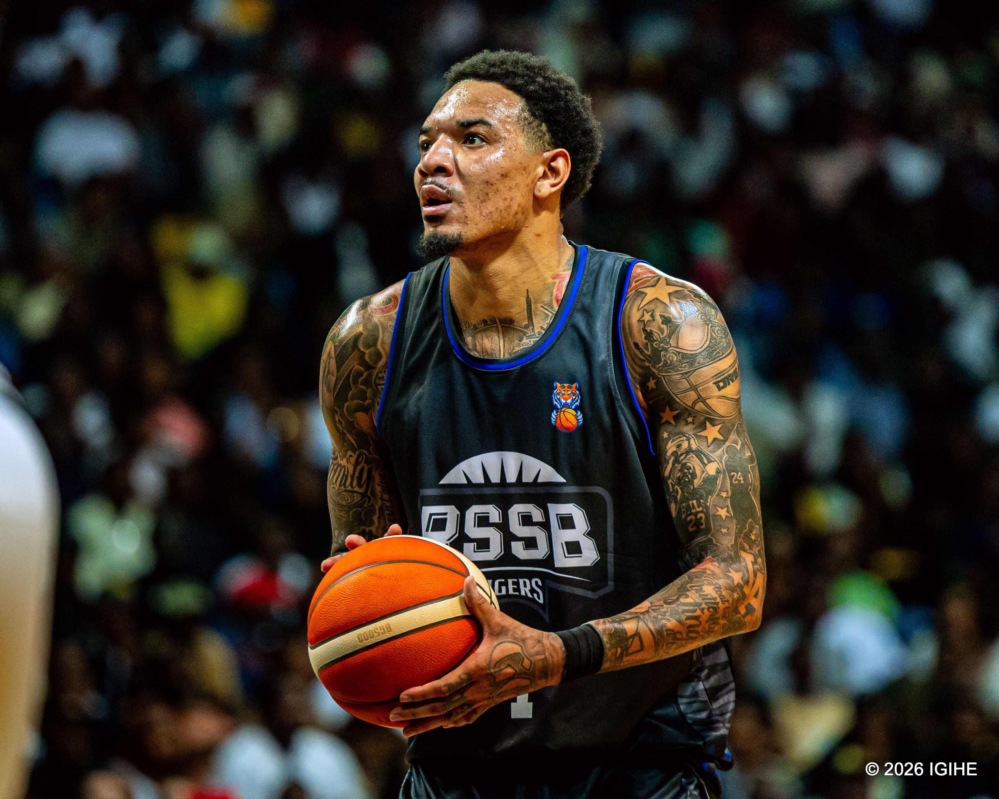 Tyler Bey wigaragaje cyane mu Mikino ya Kamarampaka ari kumwe n'abandi mu mwiherero