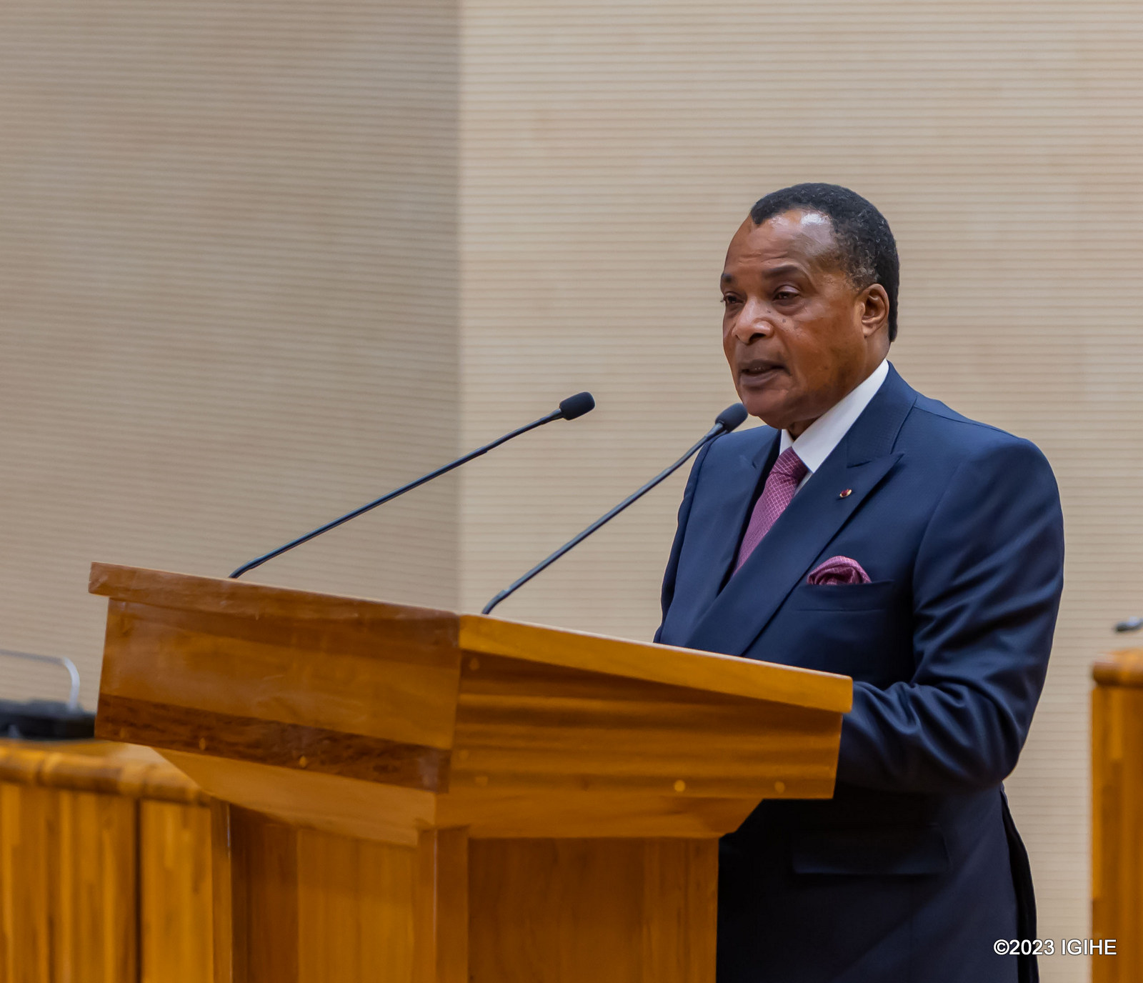 Uru ruzinduko rwa Perezida Nguesso ni urwa kabiri agiriye mu Rwanda nyuma y'urwa 2019