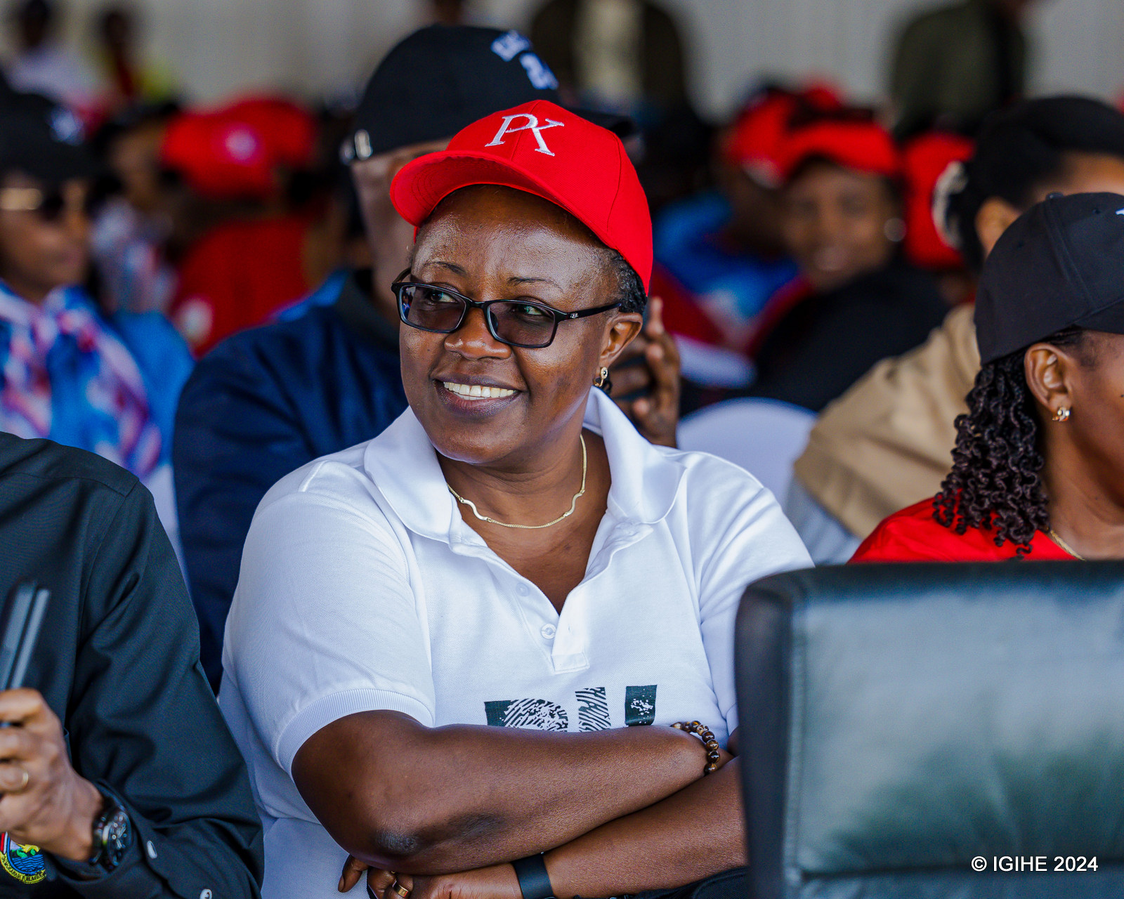 Minisitiri w'abakozi ba Leta n'Umurimo, Dr Mujawamariya Jeanne d'Arc yaje gushyigikira Paul Kagame