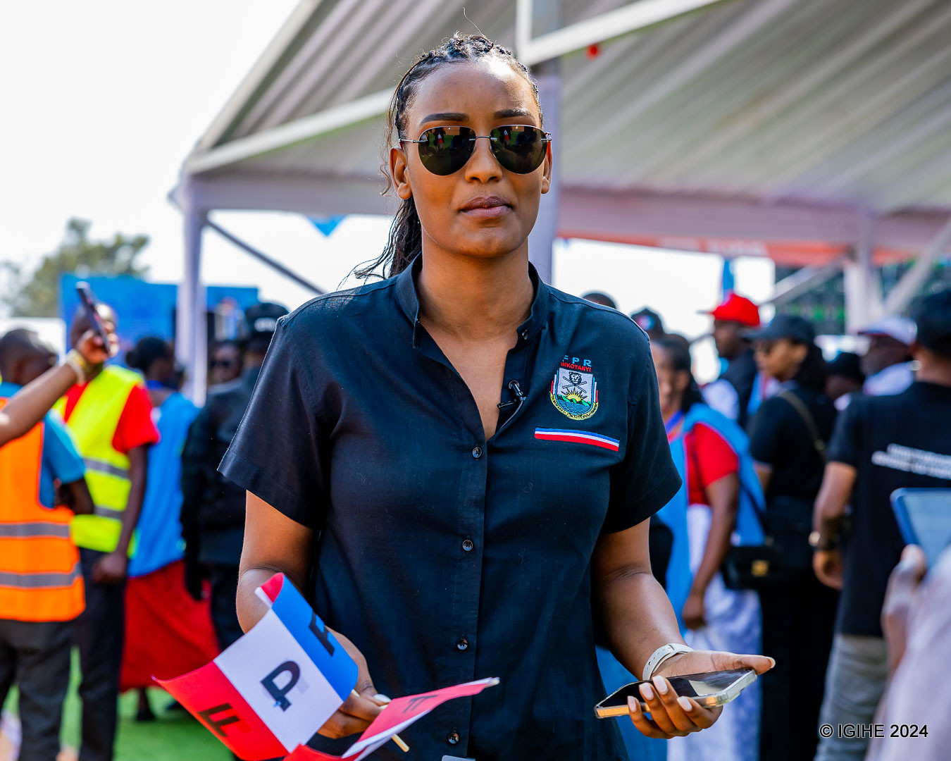 Kate Bashabe yitabiriye ibikorwa byo kwamamaza Paul Kagame mu Bugesera