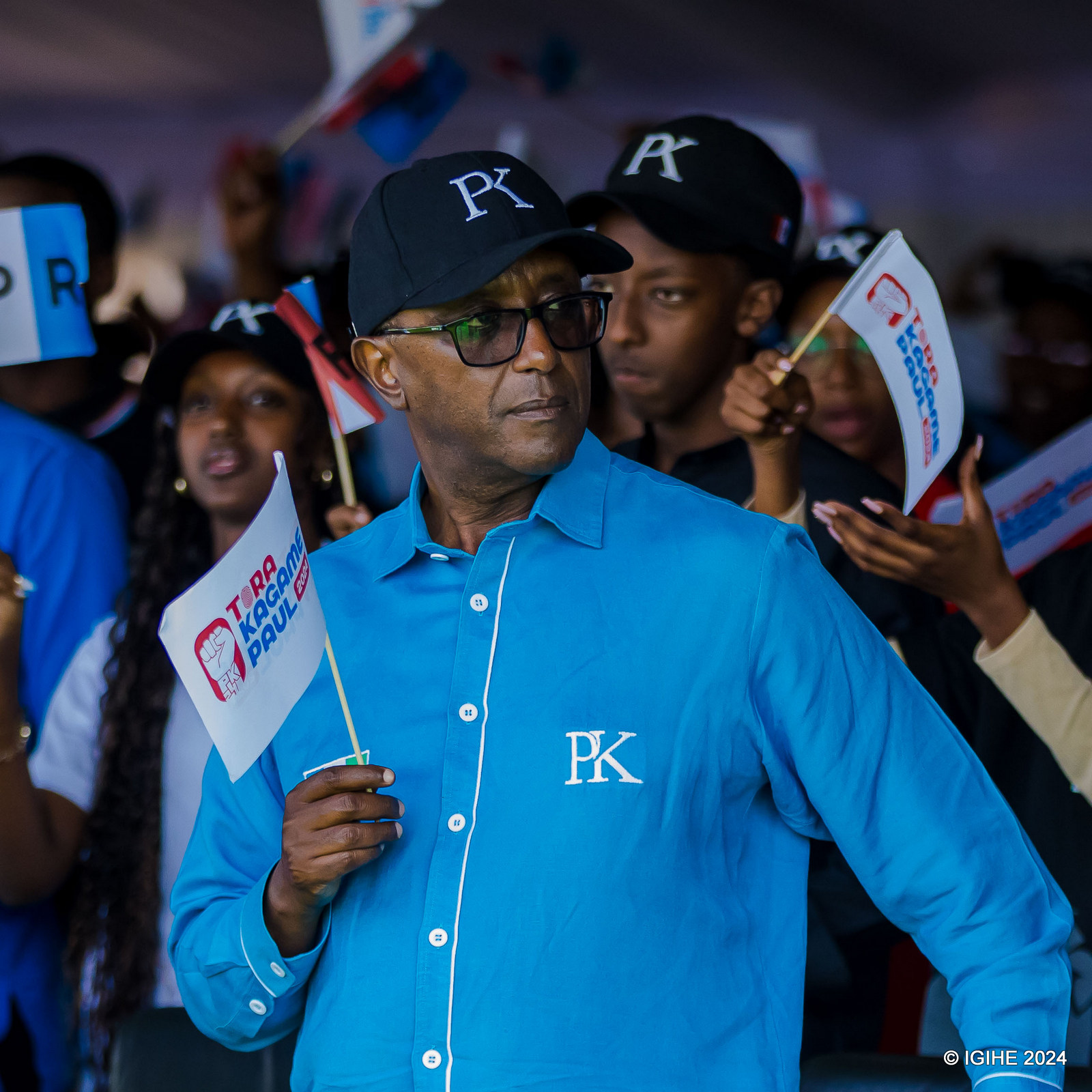 Dr Vincent Biruta wa PSD ni umwe mu baje gushyigikira umukandida Paul Kagame