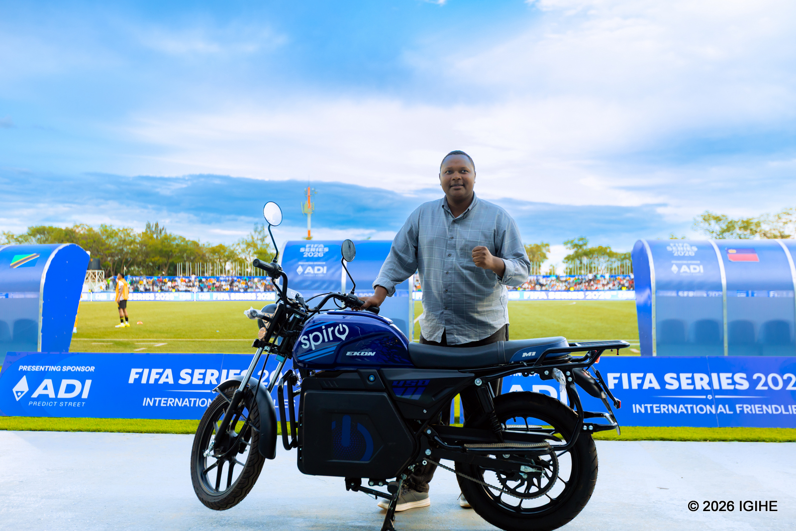 Intwari Patrick yatsindiye moto yarakoresheje nimero y'umuvandimwe we mu kugura itike