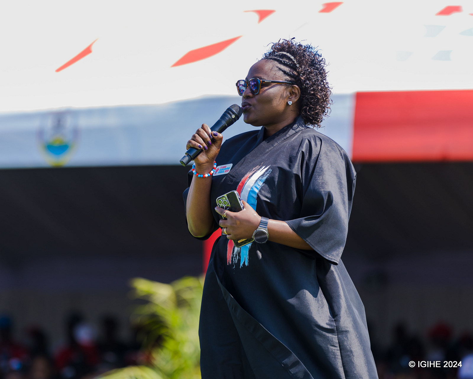 Emma Claudine Ntirenganya ni we musangiza w'ijambo