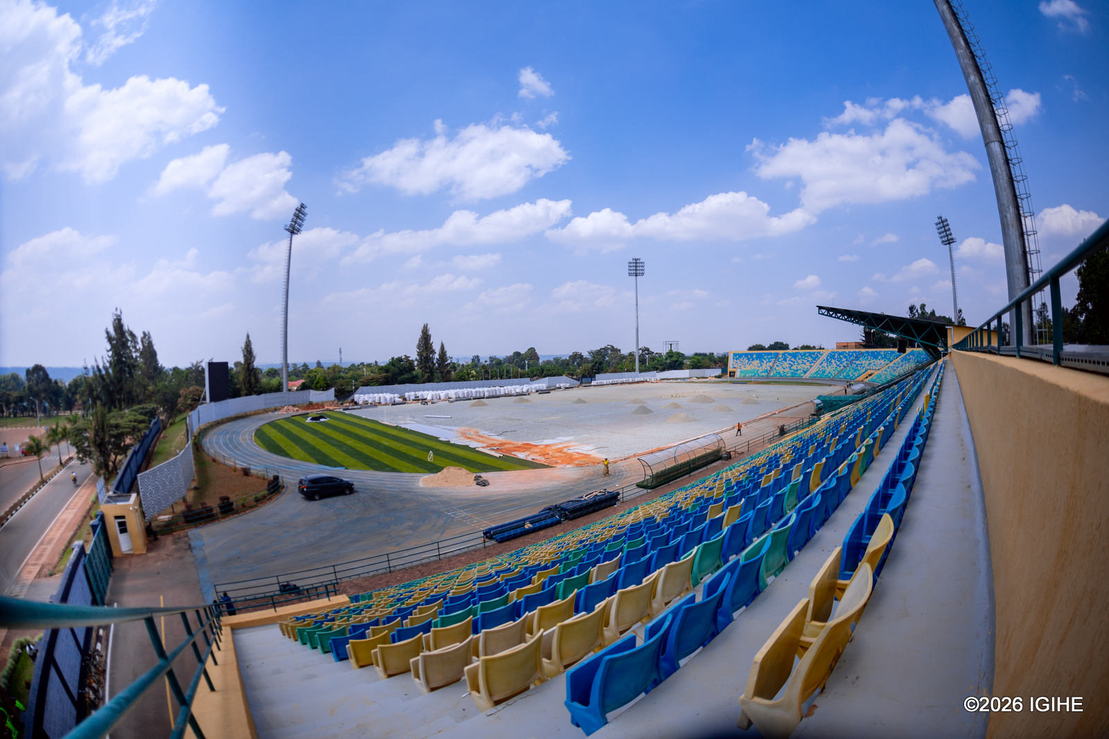 Stade Huye imaze amezi 14 idakinirwaho kubera ko nta kibuga kirimo
