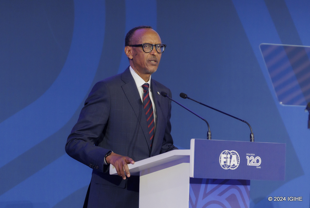 Perezida Kagame yatangaje ku mugaragaro ko u Rwanda rwasabye kwakira Grand Prix ya Formula One