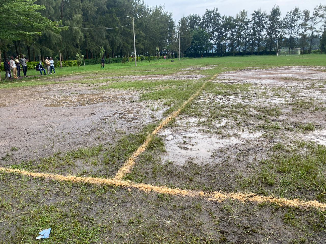 Hashize amezi abiri kuva Perezida wa Addax FC, Mvukiyehe Juvénal, avuze ko agiye gutunganya ikibuga cya Rugende