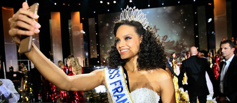Alicia Aylies wari uhagarariye Guyane yagizwe Nyampinga w’u Bufaransa umwaka wa 2017