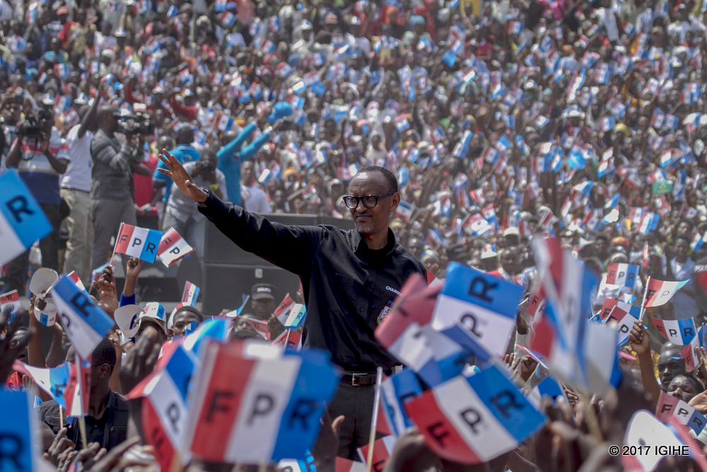 Paul Kagame yashimye amashyaka yashyigikiye FPR Inkotanyi